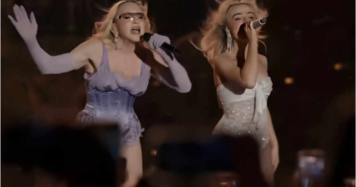 Madonna surpreende ao subir palco do Coachella no show de Sabrina Carpenter; vídeo