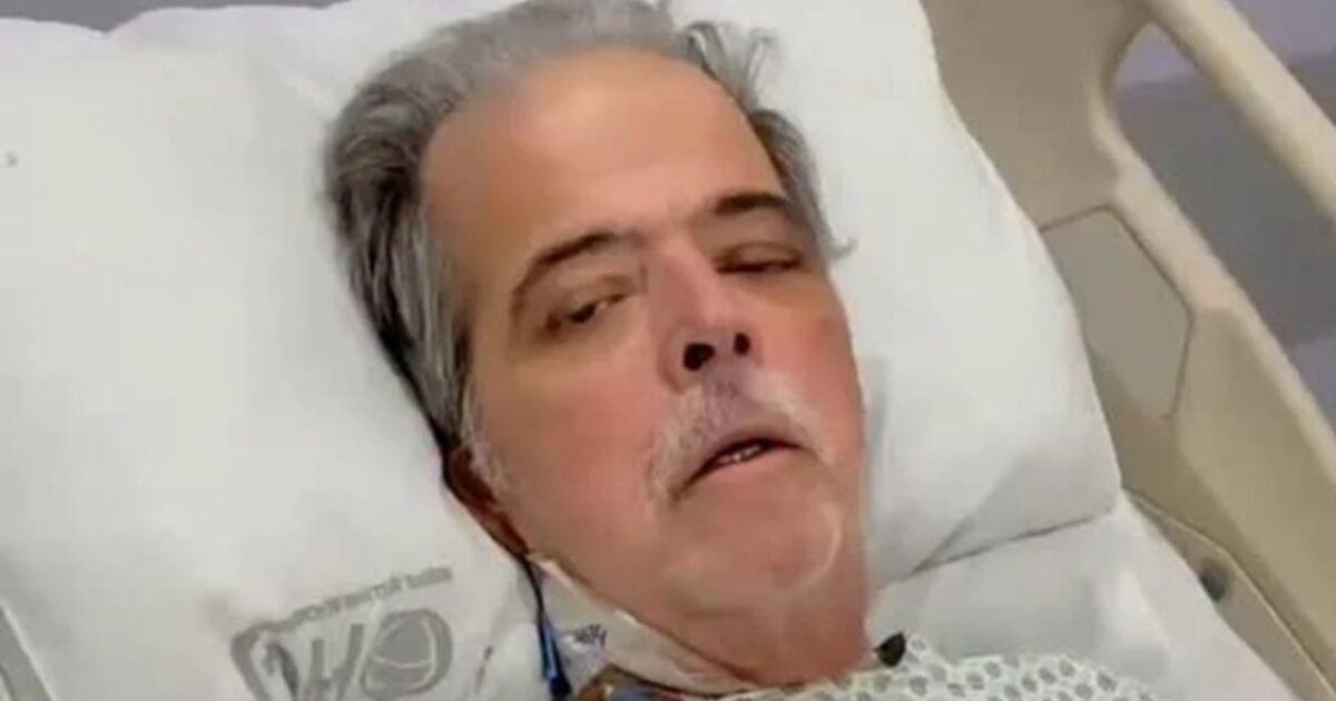 Ator da Globo atualiza estado de saúde após 50 dias internado: ‘Muito inchado’
