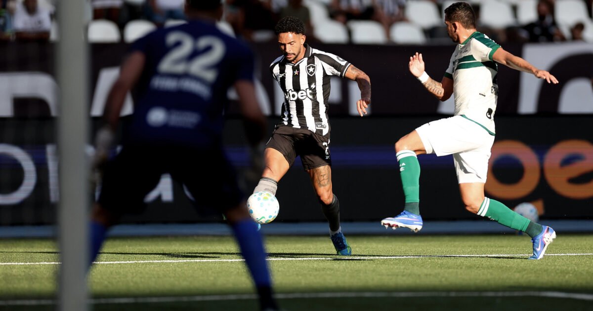No Rio de Janeiro, Botafogo empata com o Coritiba pelo Brasileirão 2026