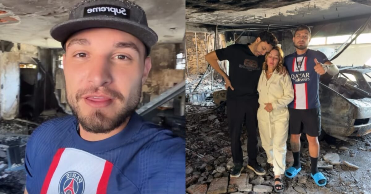 Casa dos pais de MC Gui é destruída por incêndio em São Paulo