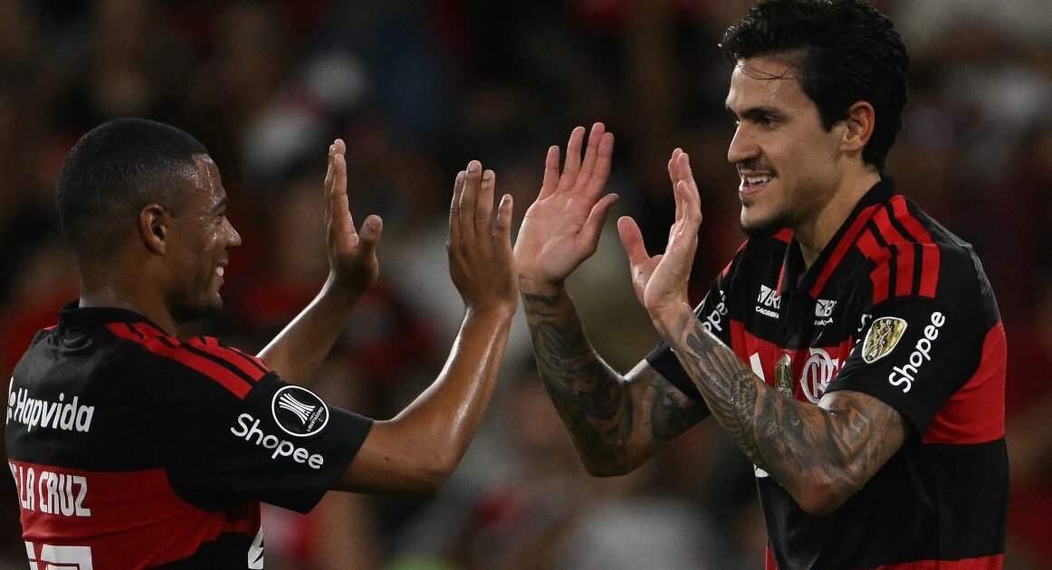 Flamengo goleia Independiente Medellín e lidera Grupo A da Libertadores