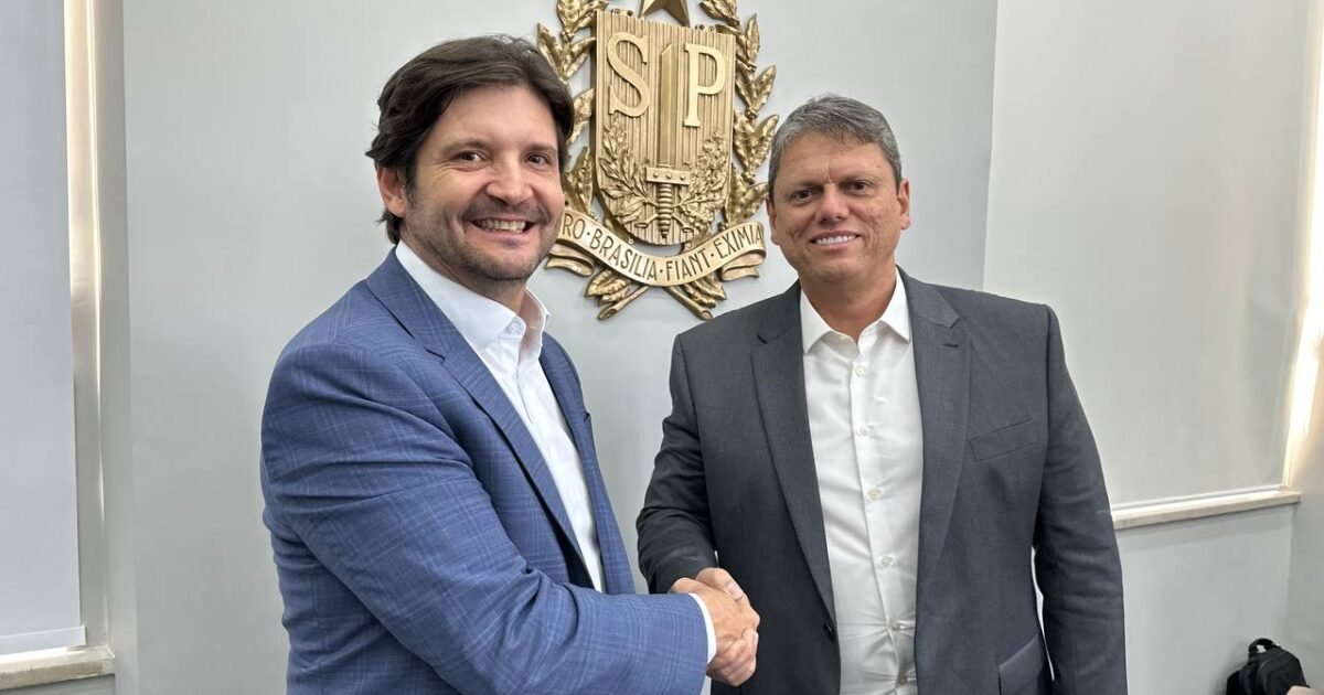 Tarcísio atua para viabilizar André do Prado ao Senado e busca aval de Eduardo