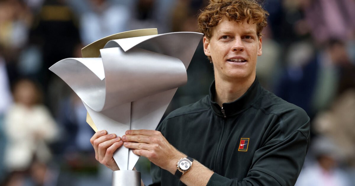 Jannik Sinner conquista Masters 1000 de Madri e faz história