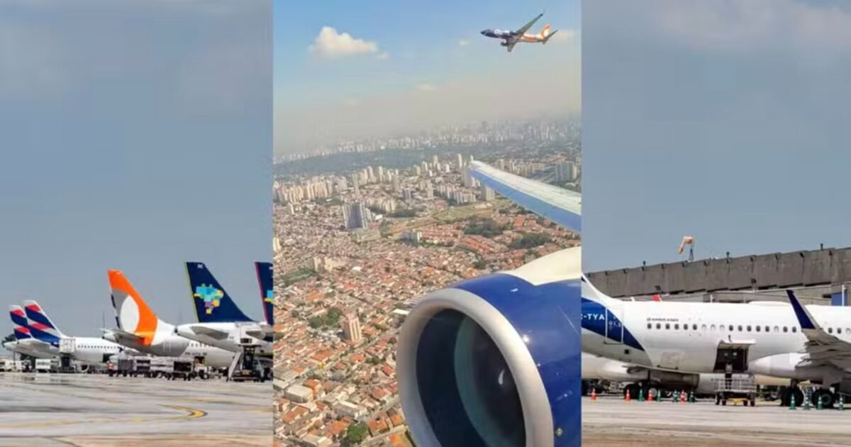 FAB investiga aviões que ficaram a poucos metros de distância durante decolagem em SP