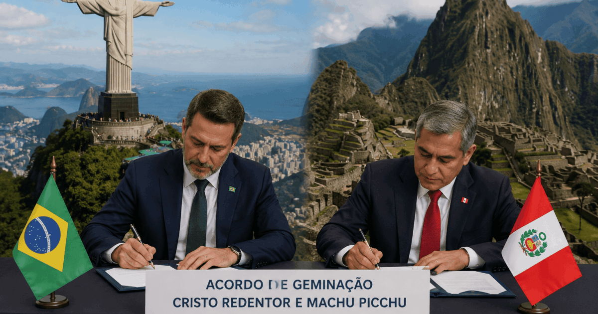 Acordo de “geminação” une Cristo Redentor e Machu Picchu