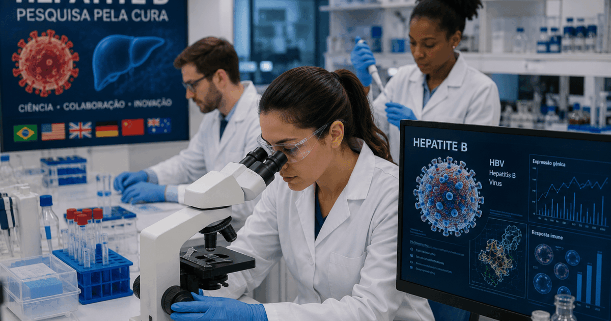 Pesquisadores buscam cura para hepatite B em consórcio internacional