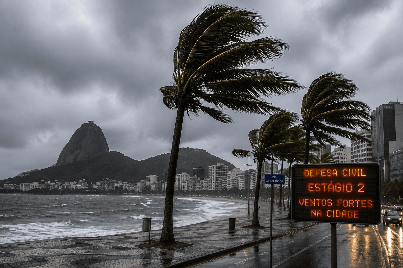 Ventos fortes no Rio de Janeiro: cidade entra em “estágio 2” - ISTOÉ Independente