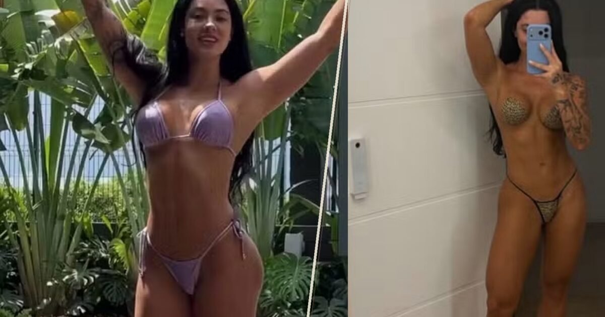 Em destaque: Em crise com Belo, Rayane Figliuzzi chama atenção com publicação na piscina