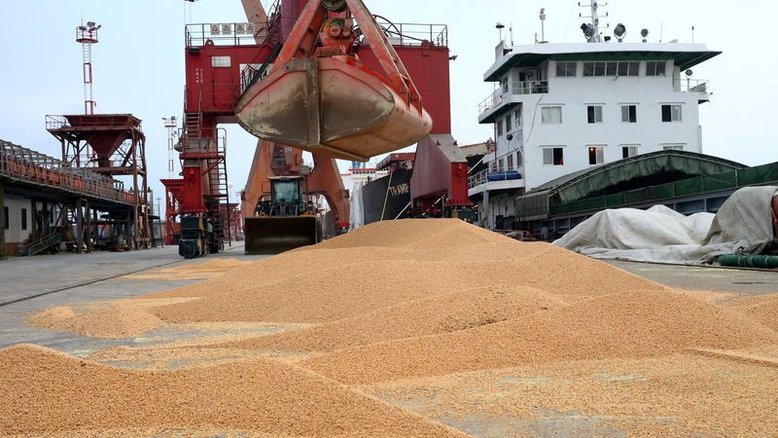 China venderá 500 mil toneladas de soja importada de suas reservas na próxima semana