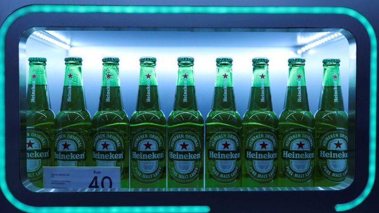 Aumento vendas de cerveja da Heineken na África e na Ásia compensa queda na Europa
