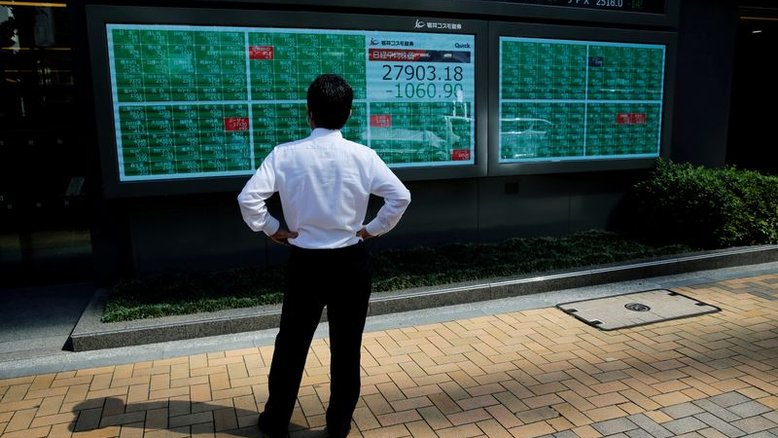 Índice japonês Nikkei atinge mínima de mais de seis semanas