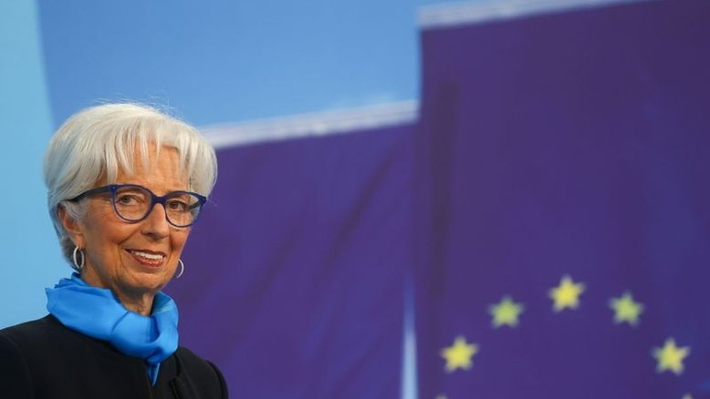 Lagarde, do BCE, rechaça apostas do mercado em alta de juros