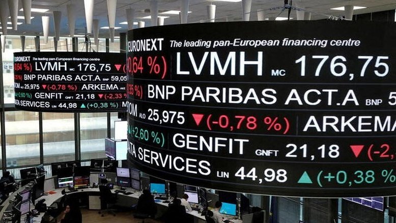 Índice europeu avança antes de semana cheia para BCs