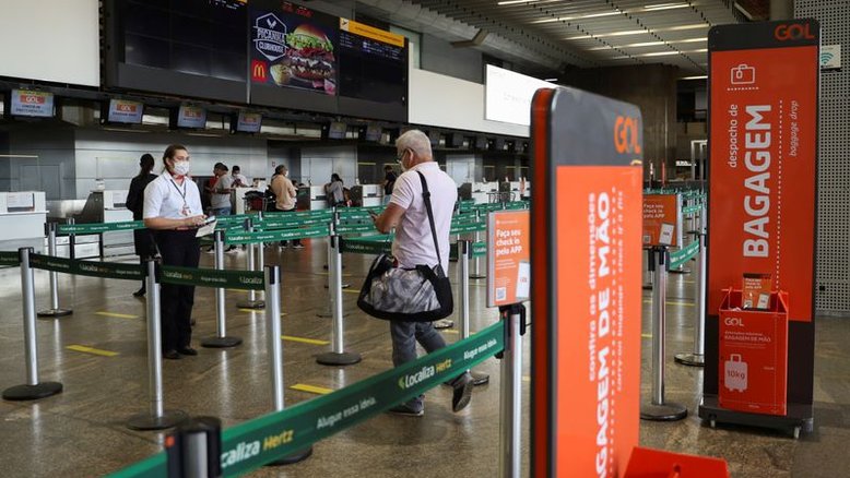 Demanda de passageiros e oferta de assentos da Gol sobem em maio