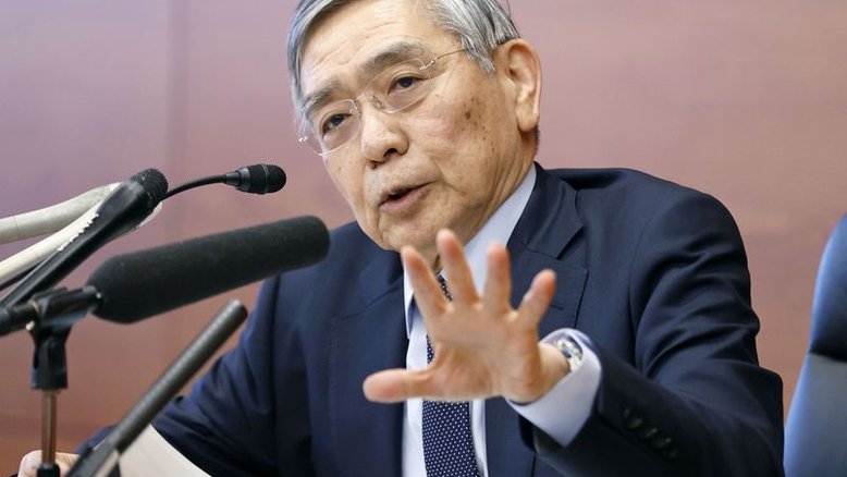 Presidente do BC do Japão promete manter política monetária frouxa
