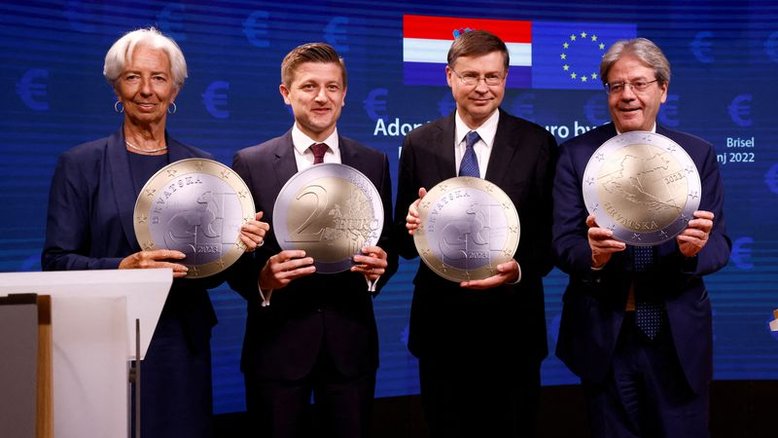 UE aceita Croácia como 20º membro da zona do euro