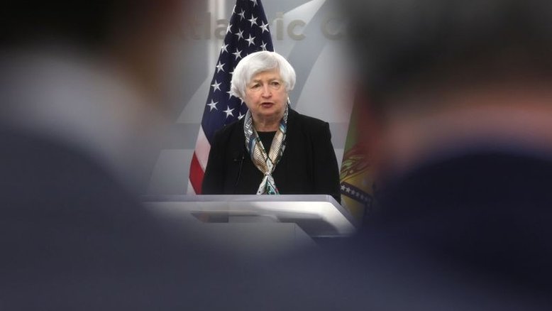 Yellen pede que EUA e aliados europeus enfrentem China juntos