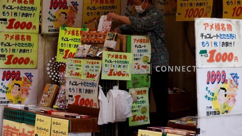 Inflação ao consumidor no Japão em abril supera a meta pela 1ª vez em 7 anos