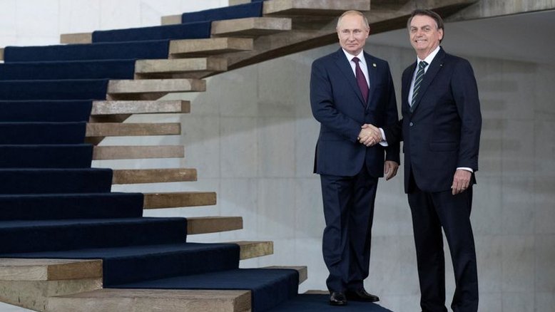 Putin receberá Bolsonaro com frango e farofa?