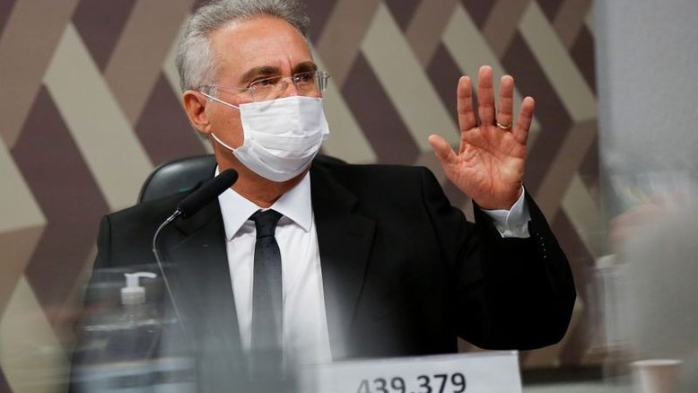 "Bolsonaro nunca quis vacina", diz Renan Calheiros
