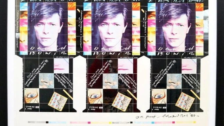 Arte de discos e fotos de David Bowie vão a leilão