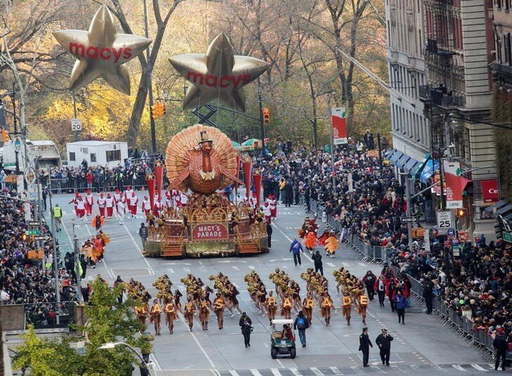 Desfile do Dia de Ação de Graças de Nova York volta a receber público ...