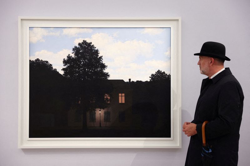 Pintura de René Magritte é vendida por 59,4 milhões de libras em leilão