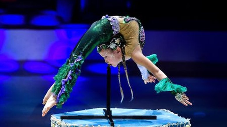 Jovens artistas de circo ucranianos impressionam Budapeste após treinarem em abrigos antiaéreos