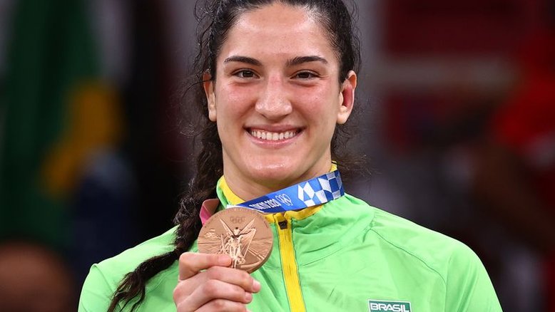 Mayra Aguiar conquista em Tóquio seu terceiro bronze olímpico no judô