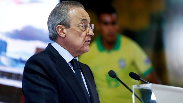Florentino Pérez é reeleito presidente do Real Madrid