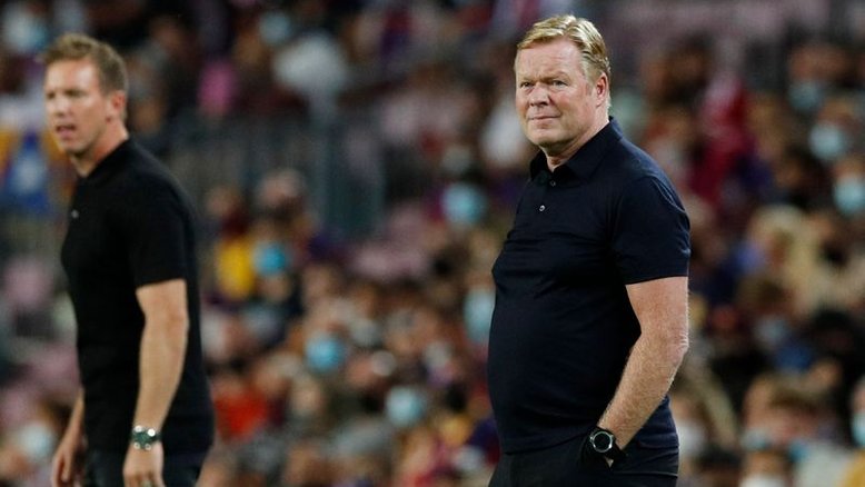 REEDIÇÃO-Koeman diz confiar em recuperação do Barça e descarta estar preocupado com futuro