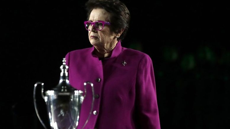Billie Jean King se diz orgulhosa de postura da WTA em caso Peng