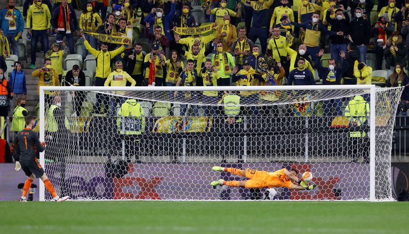 Villarreal conquista Liga Europa após vencer Manchester United nos pênaltis