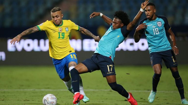 Brasil empata com Equador no encerramento da fase de grupos da Copa América