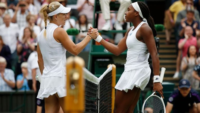 Kerber elimina Gauff em duelo de gerações em Wimbledon