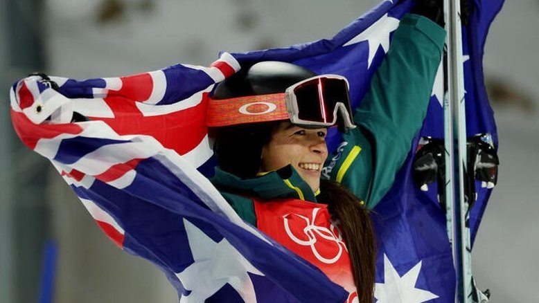 Jakara Anthony ganha 1º ouro da Austrália nos Jogos de Inverno em mais de uma década