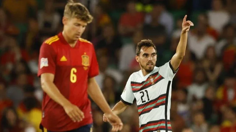 Espanha e Portugal empatam por 1 x 1 na Liga das Nações da Uefa