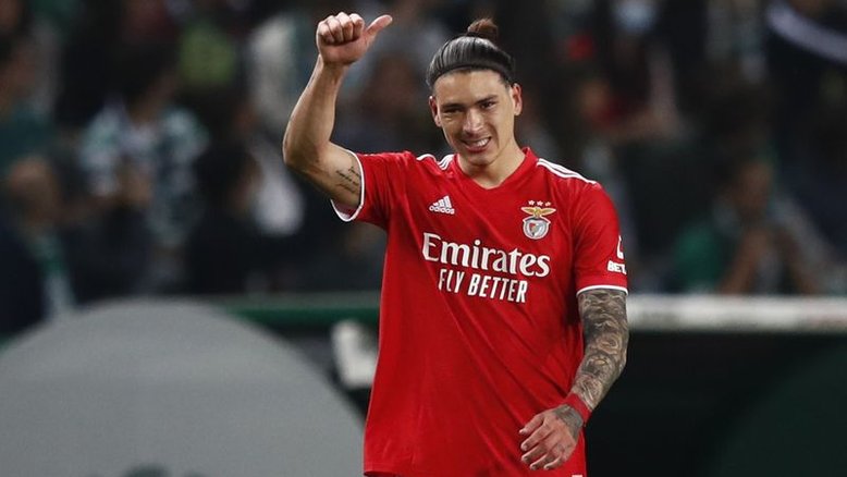 Benfica chega a acordo com Liverpool para venda de Darwin Núñez por 75 milhões de euros