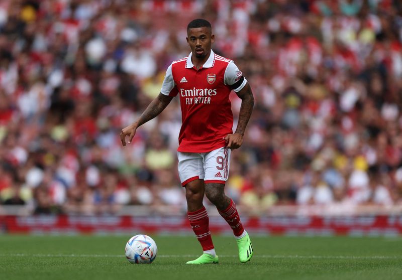 Gabriel Jesus ainda precisa de tempo para se adaptar ao Arsenal, diz técnico Arteta