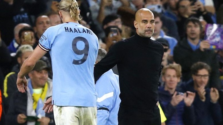 Guardiola diz que Haaland vai se tornar ainda melhor
