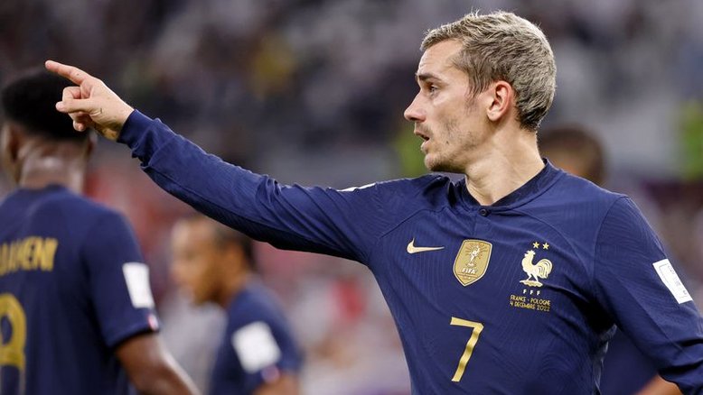 Griezmann agradece por papel ingrato na seleção da França