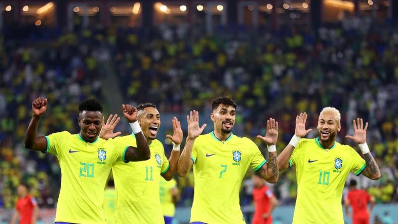 Brasil goleia Coreia do Sul por 4 x 1 com show ofensivo e vai enfrentar Croácia nas quartas