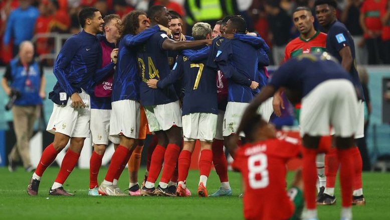 França vence Marrocos por 2 x 0 e vai disputar final da Copa do Mundo com Argentina