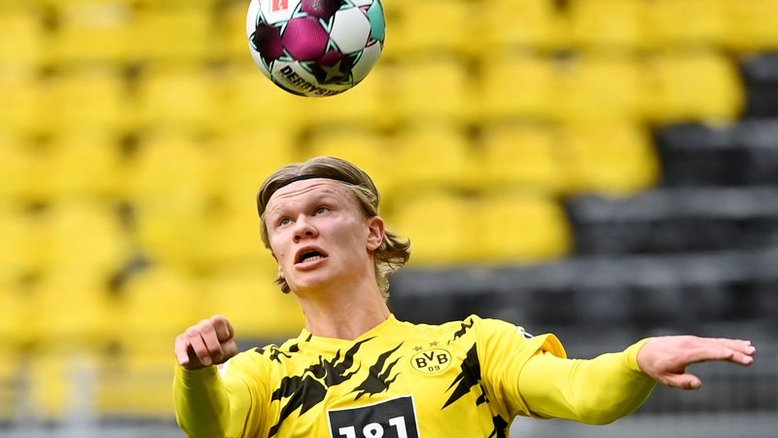 Haaland está perto de fechar transferência para o Manchester City, diz mídia alemã