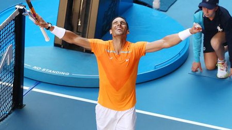Nadal sobrevive a teste inicial e Kyrgios desiste do Aberto da Austrália