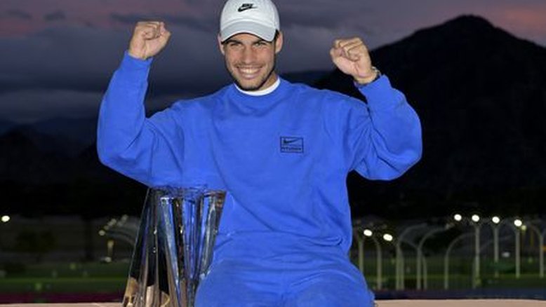 Alcaraz volta a liderar ranking mundial com vitória sobre Medvedev na final de Indian Wells