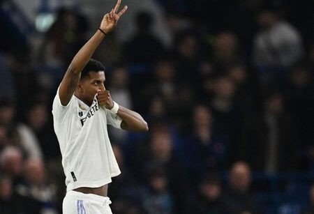 Rodrygo marca e real madrid mantém aproveitamento de 100% na liga dos campeões