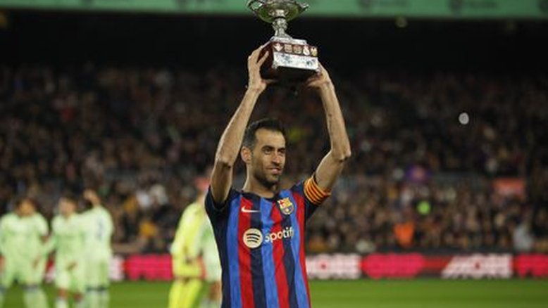 Sergio Busquets deixará Barcelona ao final da temporada