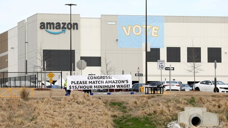 Movimento sindical dos EUA busca opções após derrota com Amazon