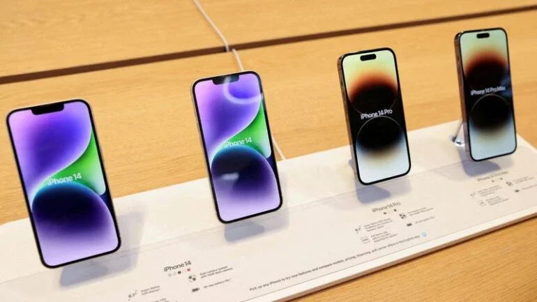 Ações da Apple caem com receio sobre produção do iPhone 14